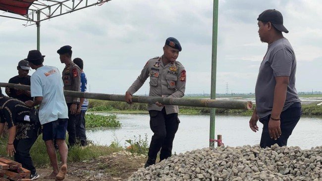 MCI MEDIA : Jembatan Merah Putih Presisi Mulai Dibangun PMJ, Bantu Akses Warga Pebayuran Bekasi